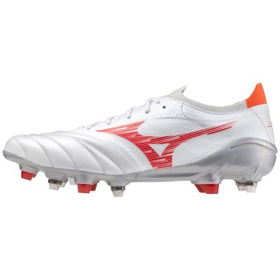 Zapatos De Fútbol Mizuno Morelia Neo IV β Elite Mix Hombre - Blancos / Rojos / Coral - Chile M374NW